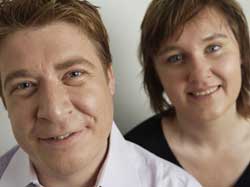 Jean-Paul Horn en Gonny van der Zwaag
